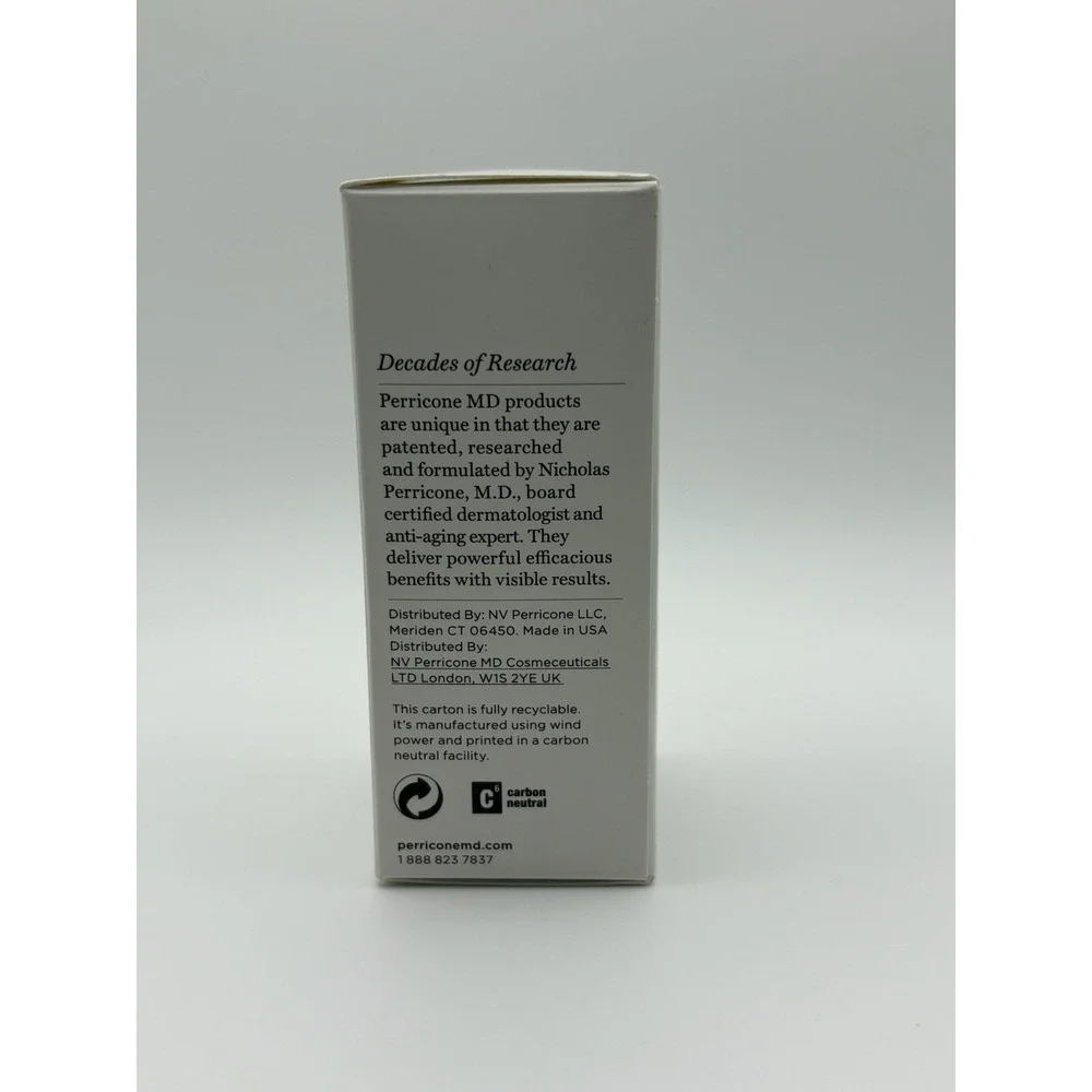 Perricone MD No Concealer Concealer Brightening Liquid 0.3 oz with pump NIB
